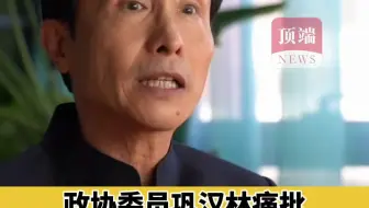 全国政协委员巩汉林：球员收入上千万不进球给中国人丢脸