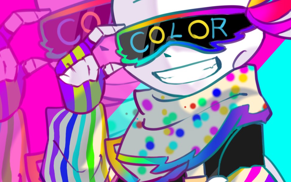 【绘画过程】fresh!ink闪亮登场!(手累的不行