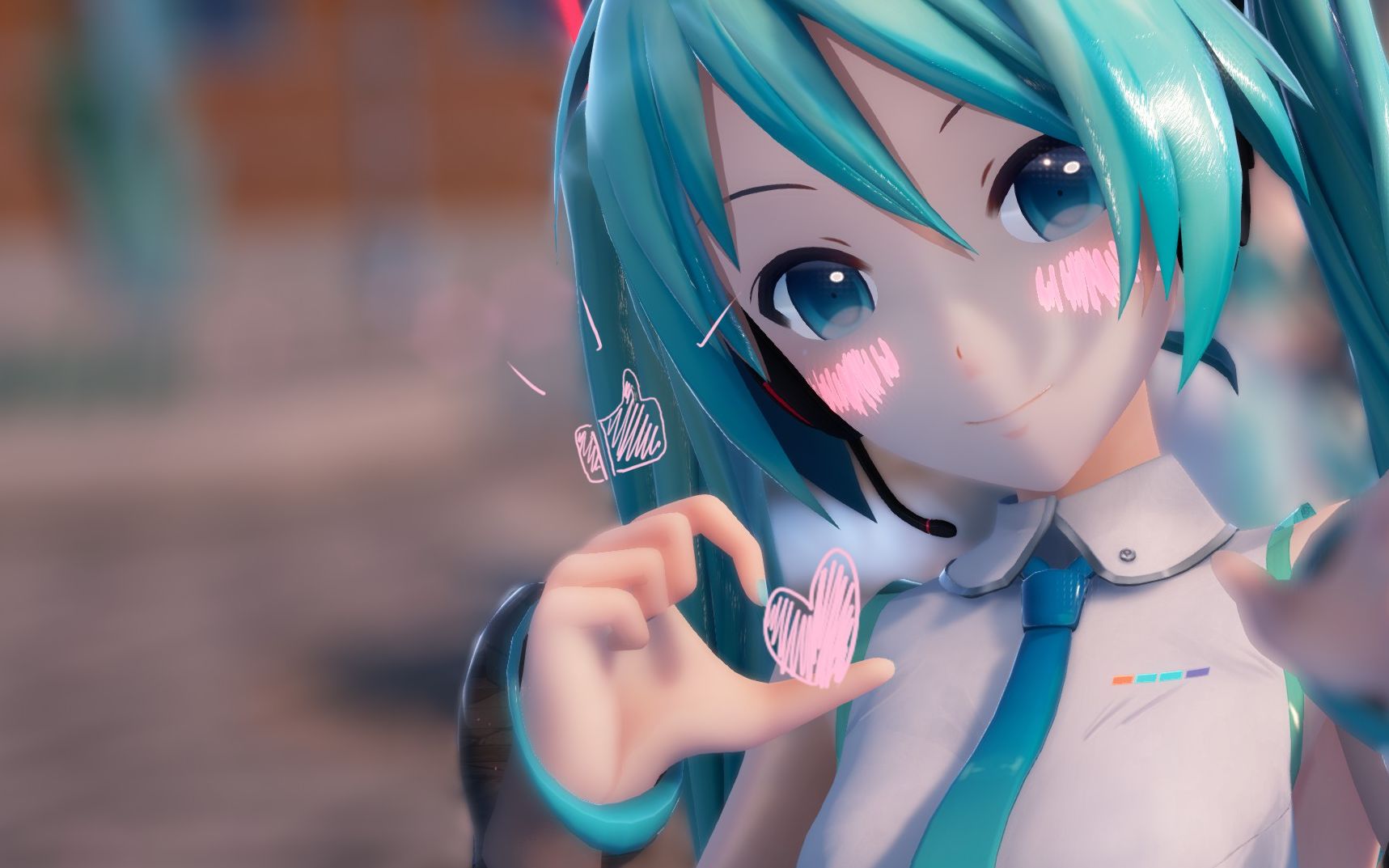 【4k/mmd】还是原味的蓝白条纹