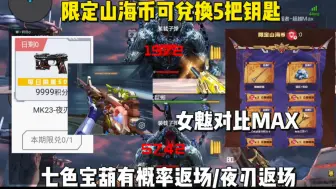 Download Video: 限定山海币可兑换5把英雄钥匙，七色宝葫有概率返场了/MK23夜刃返场了