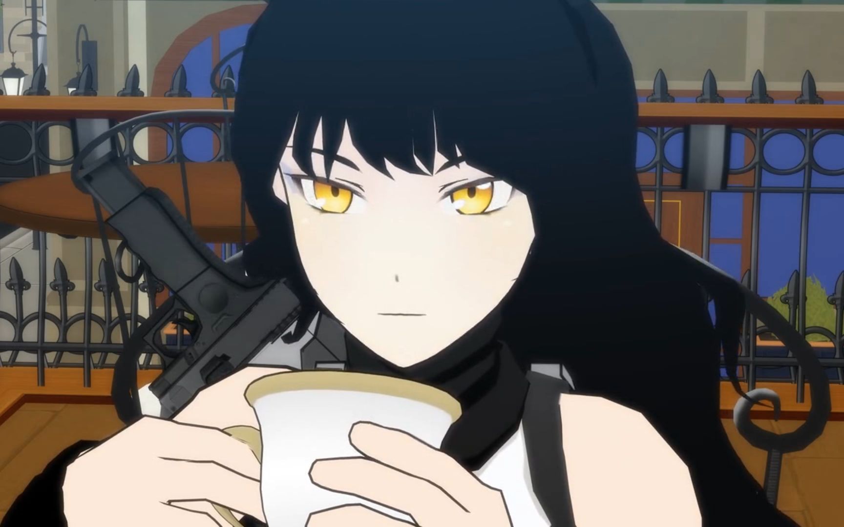 rwby踩点燃向动作混剪blakebelladonna部分