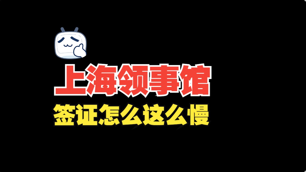 德国驻上海领事馆目前出签非常慢,有没有同样在等待签证的同学?哔哩哔哩bilibili