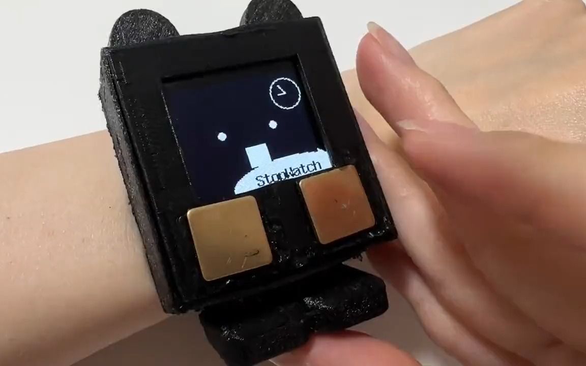 用户自制stamps3智能手表