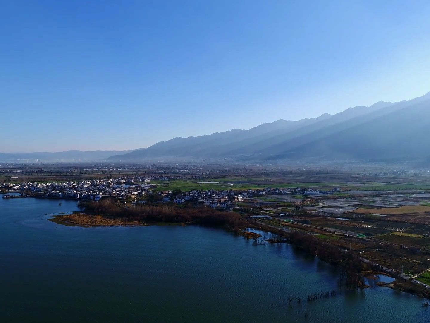 【1080p】大理苍山洱海航拍素材