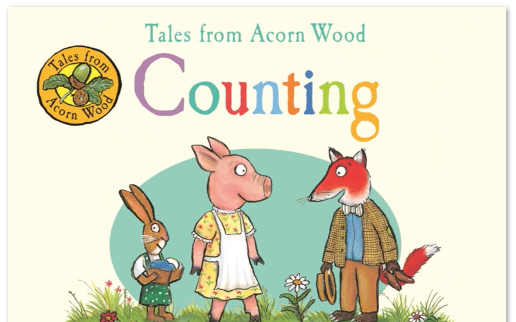 [图]【英语】《橡树林故事集之数数 Tales From Acorn Wood Counting》儿童英语绘本故事