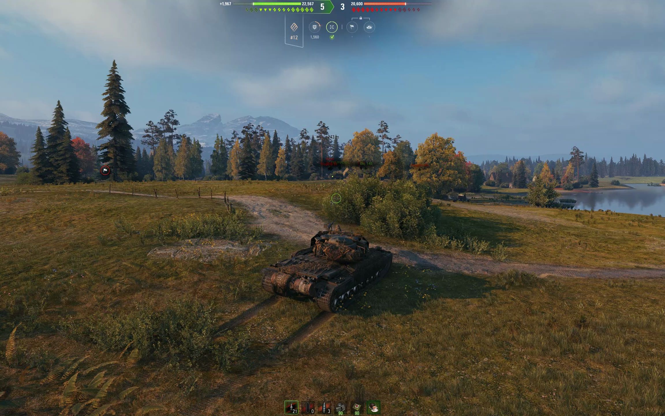 坦克世界美服超级征服者超征superconqueror万伤