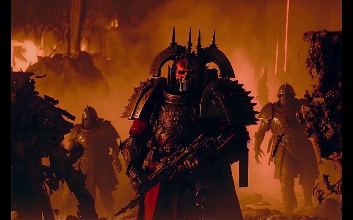 混沌恐虐 | 如果战锤40k是80年代电影 | 以a.i.