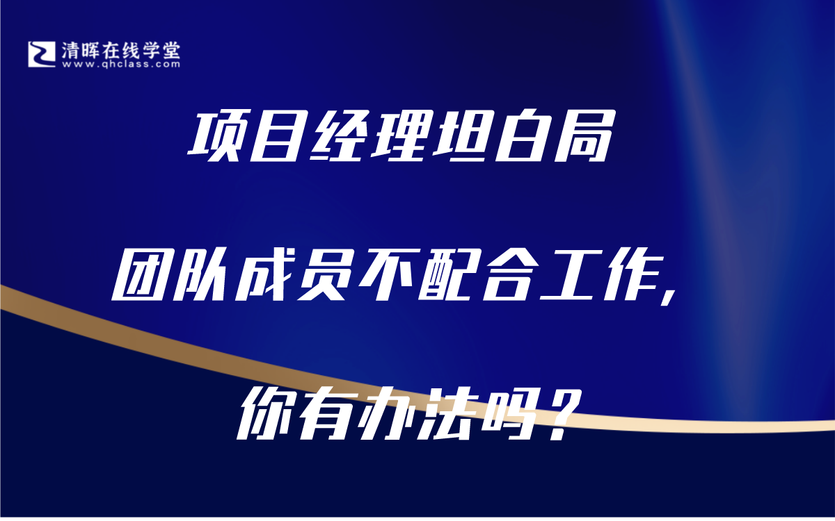 项目经理坦白局 | 团队成员不配合工作,你有办法吗?哔哩哔哩bilibili