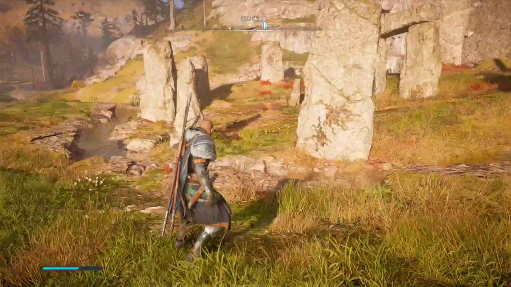 刺客信条英灵殿立石米切尔石圈什罗普郡山门遗址鸟瞰点西偏北方向820