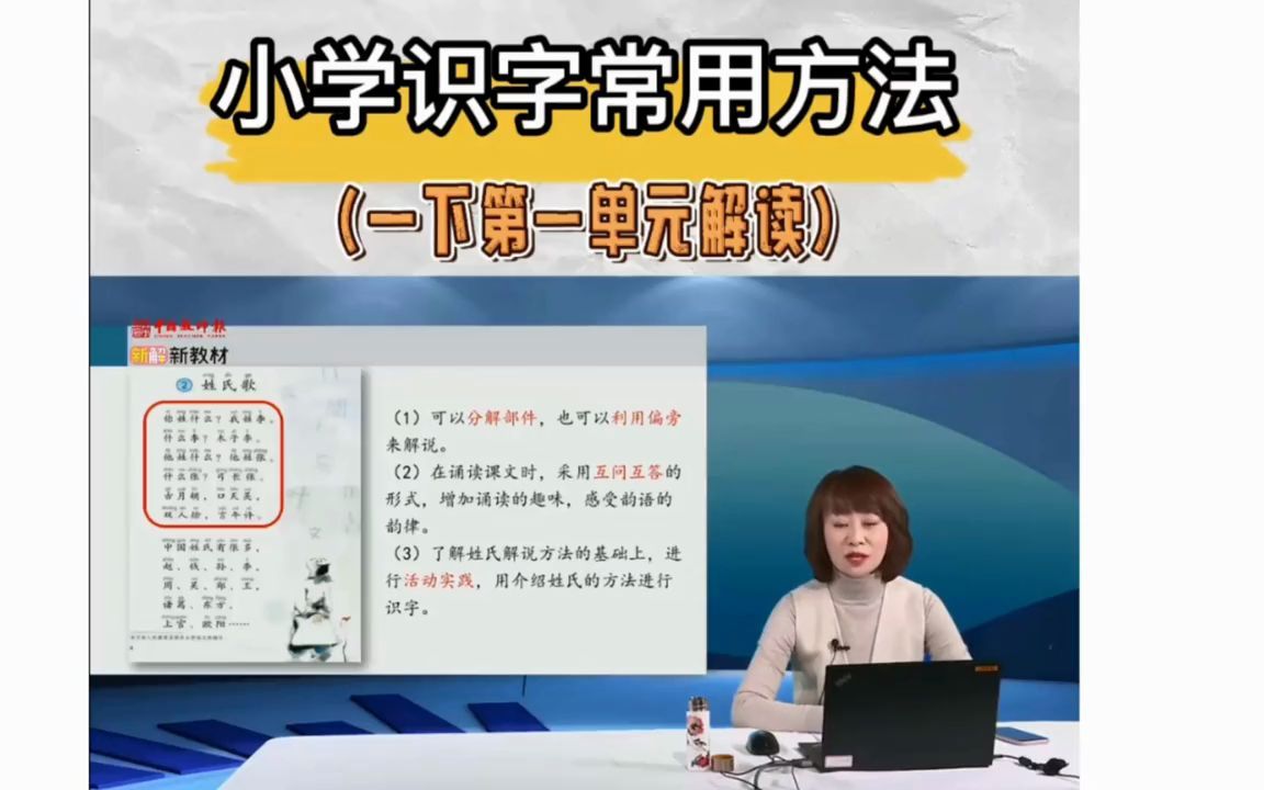 四种识字方法,让你轻松完成小学识字单元教学!哔哩哔哩bilibili