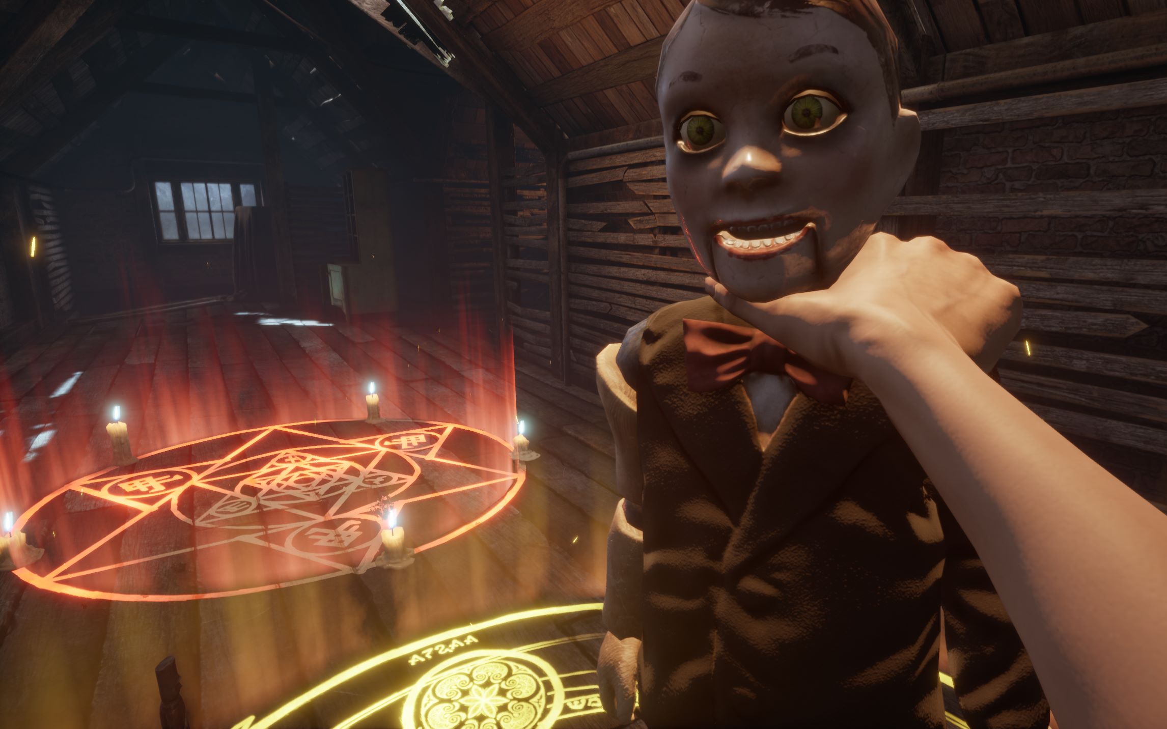 【孤狼】恐怖游戏《银链》速通剧情解析娱乐流程解说03完(这是个向