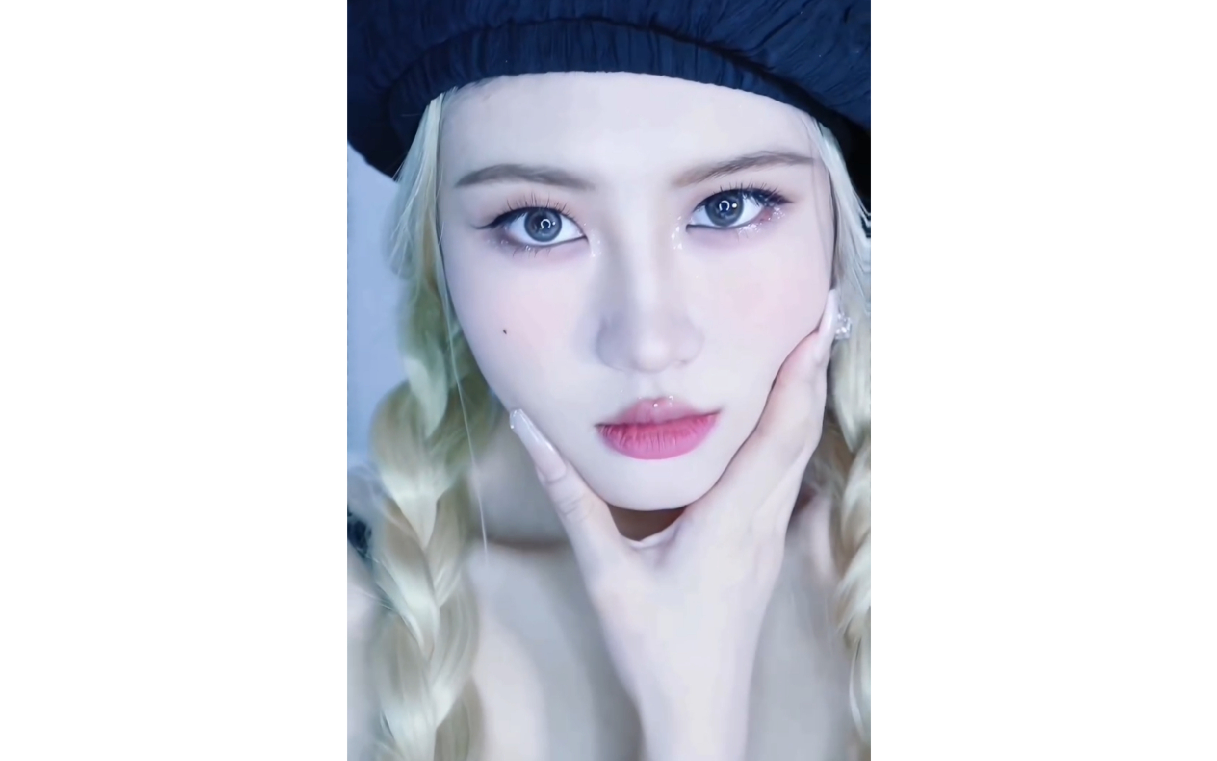 《pink venom》rose07 朴彩英肉肉贝蕾帽仿妆