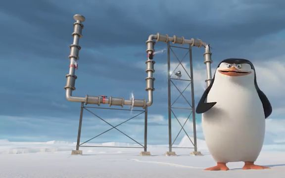生肉马达加斯加的企鹅老大讲解电影制作流程