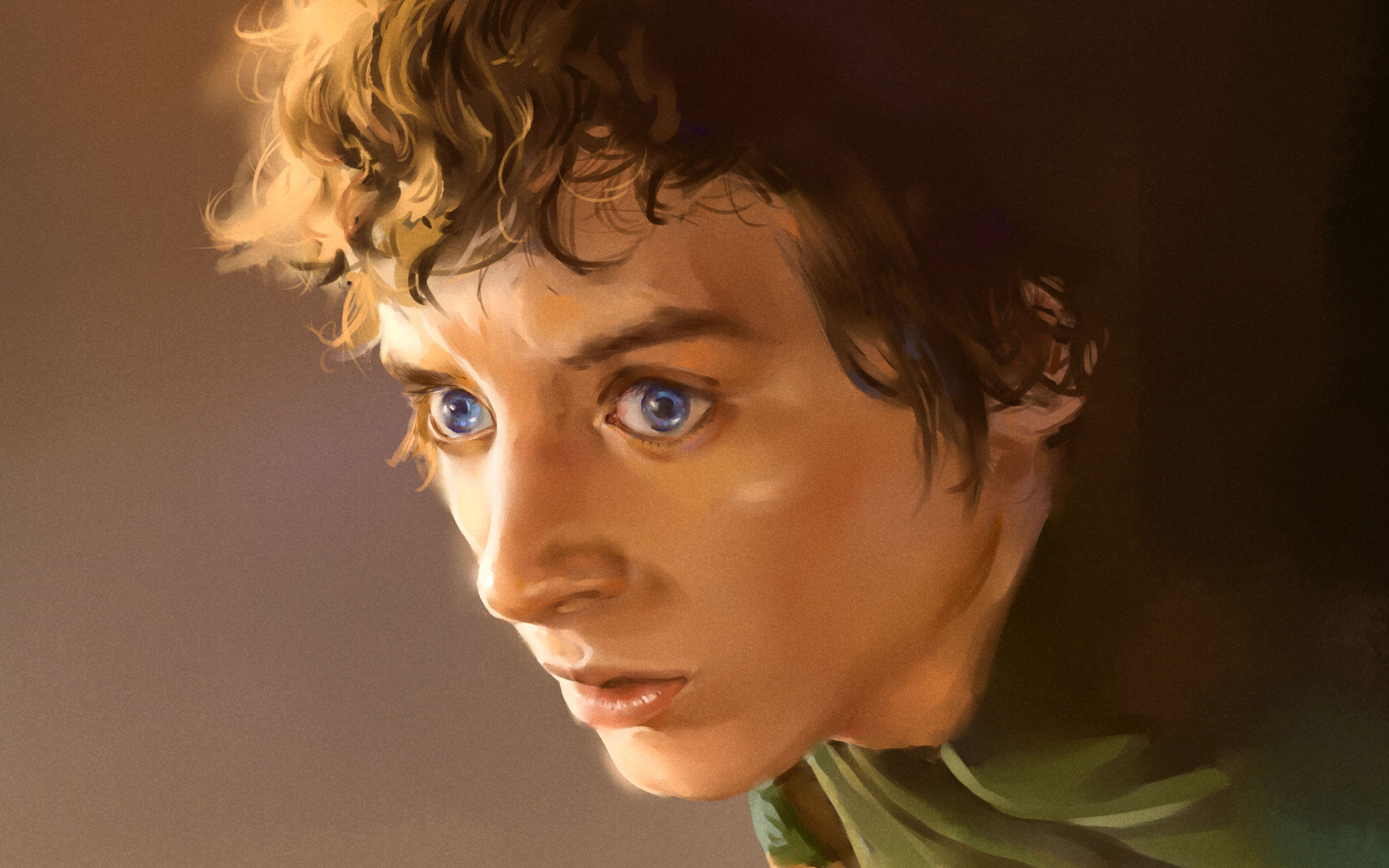 【板绘】【指环王】佛罗多|练习._哔哩哔哩_bilibili