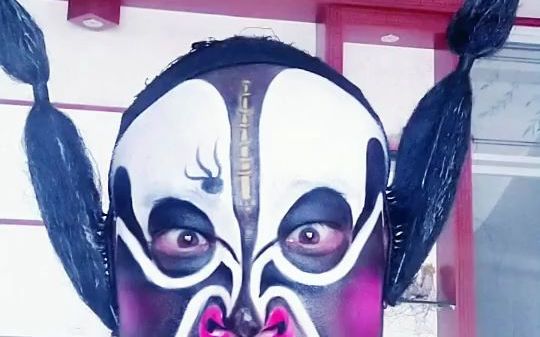 【脸谱】《尉迟恭》脸谱