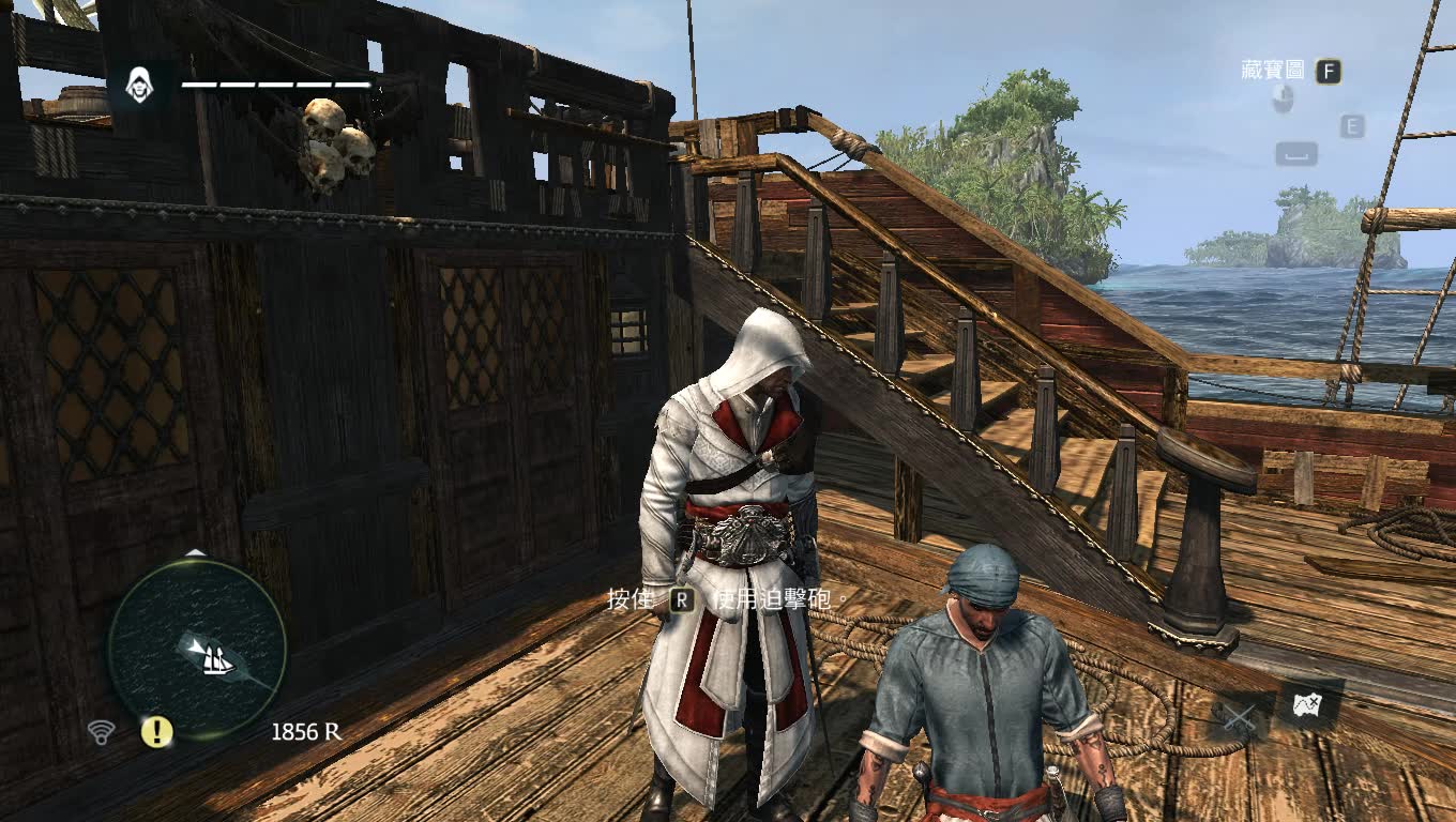 [刺客信条:黑旗】实录寒鸦号暴掠西班牙海军日常