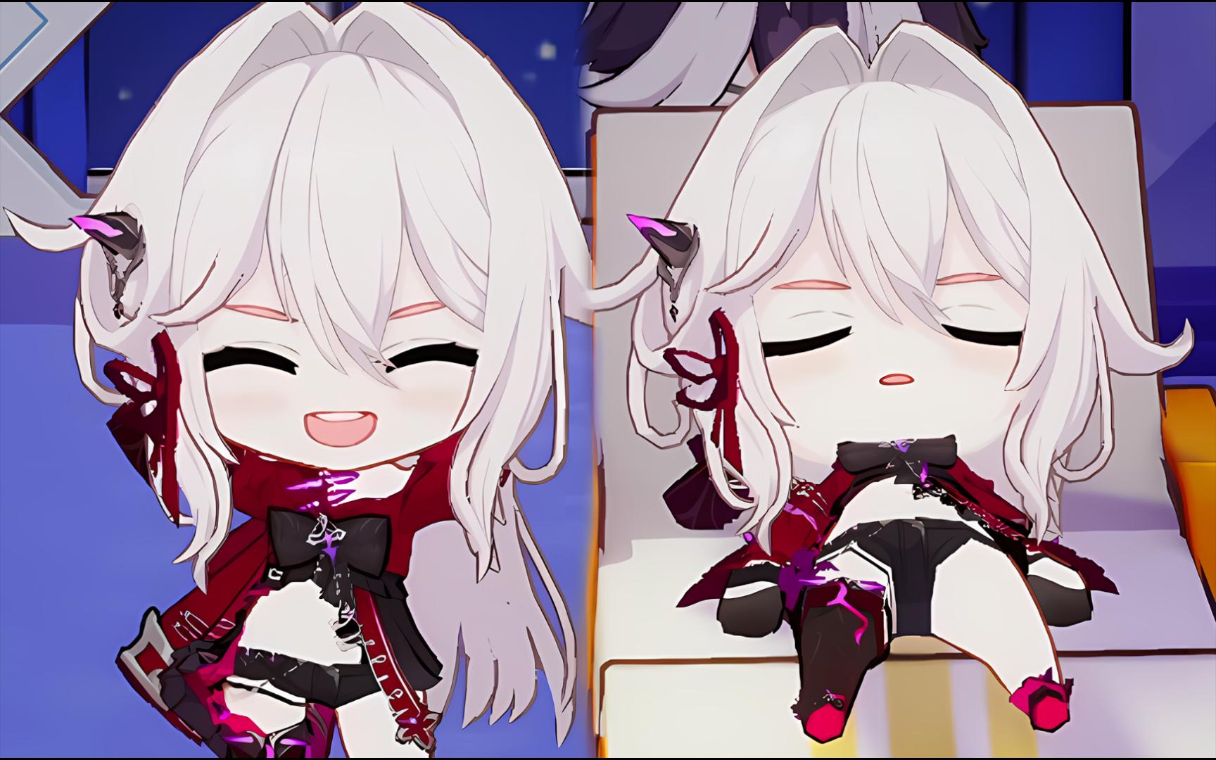 q版瑟莉姆好可爱,感觉q版模型精致了很多!策划想起家园系统了?