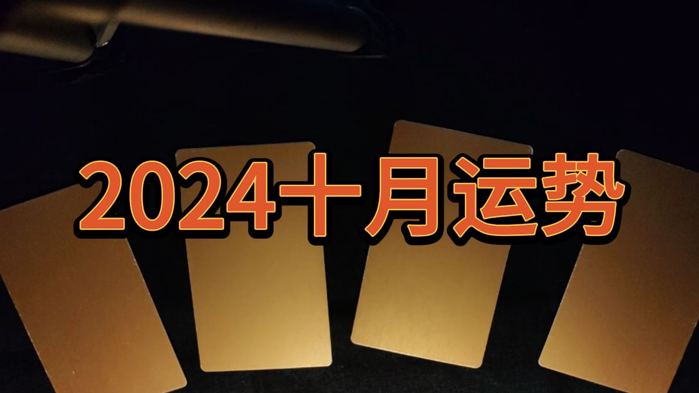 【明因塔罗| 2024年十月运势】哔哩哔哩bilibili