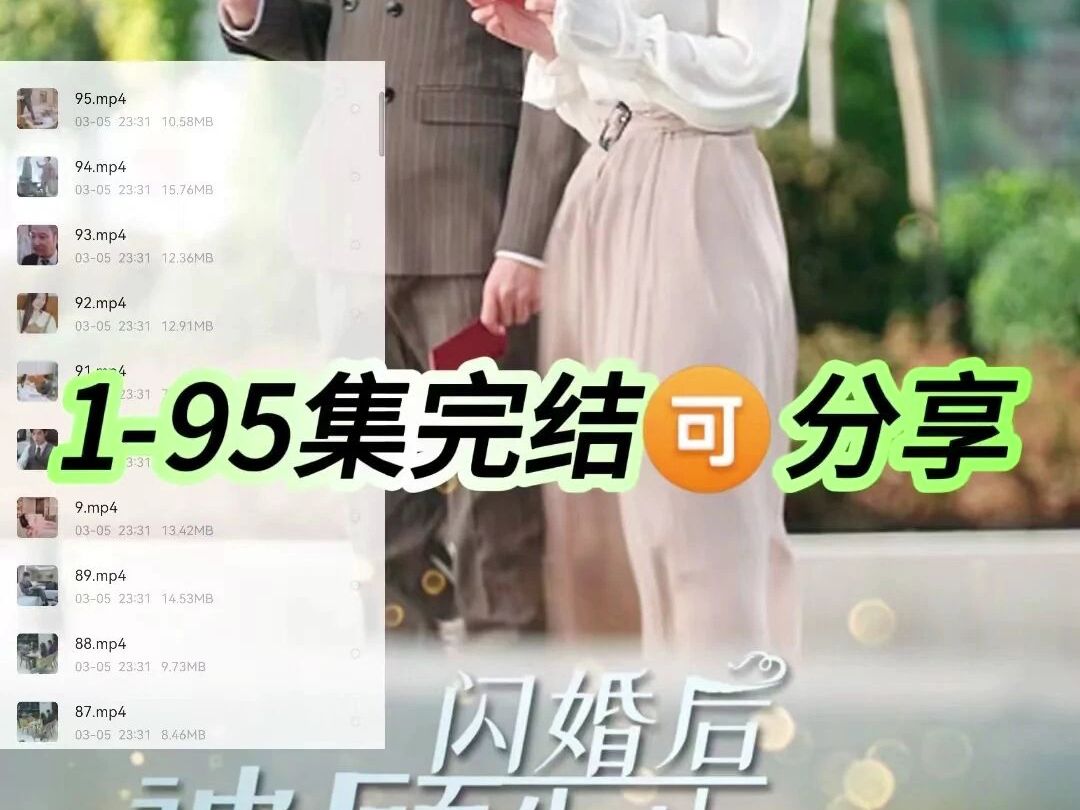 [图]《闪婚后我被顾总宠上天》全集看