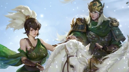 赵云与马云禄天造地设的一对