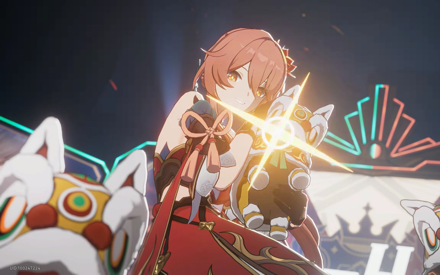 以太战线最后一幕,六角色出场动画