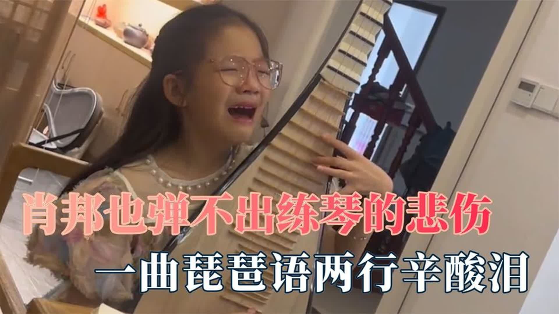 肖邦也弹不出练琴的悲伤：一曲琵琶语两行辛酸泪，笑容已经转移