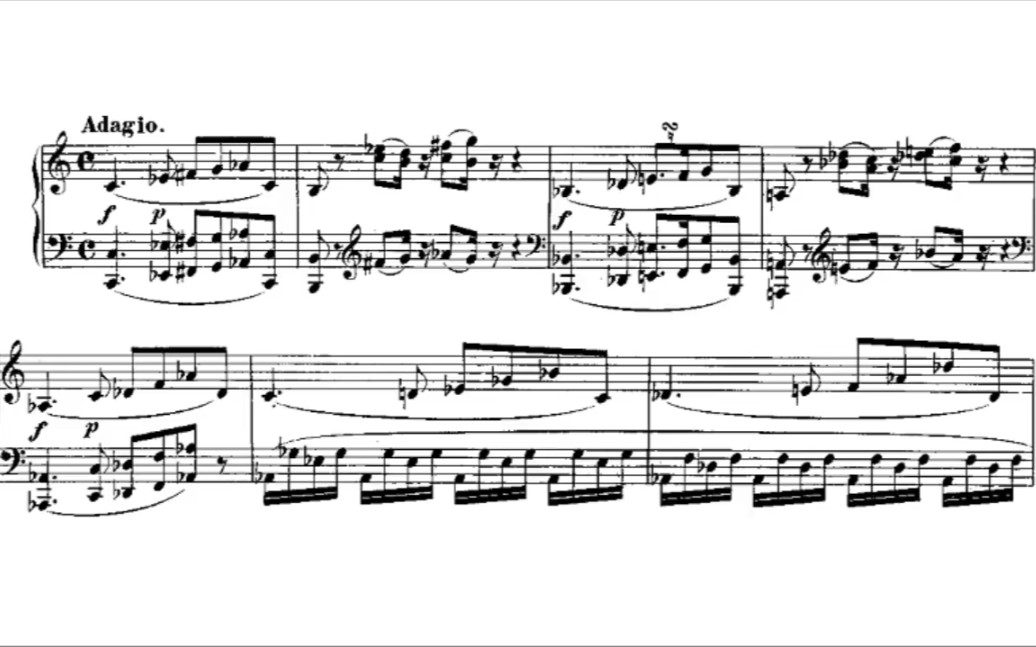 [图]【钢琴】莫扎特－c小调第四幻想曲 K.475