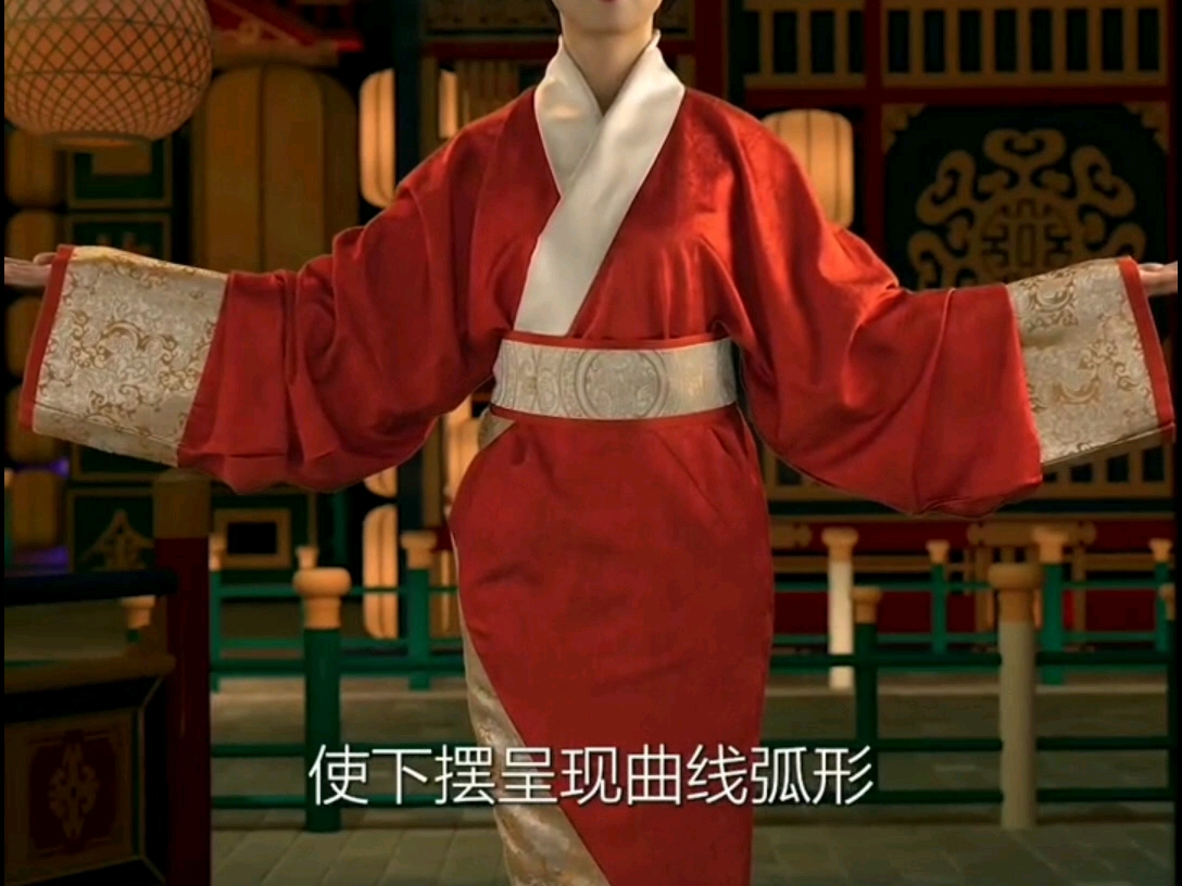 中国古代最美的汉服—曲裾深衣