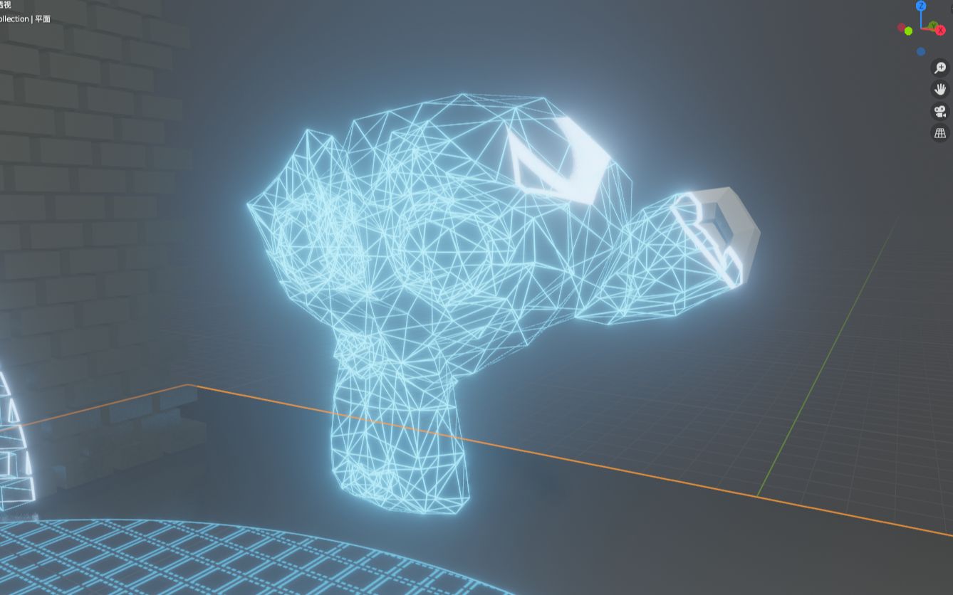 blender教程制作科幻风格球体扫描二