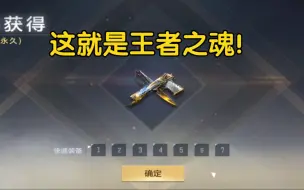 Download Video: 八年老玩家拿下第一把王者武器！