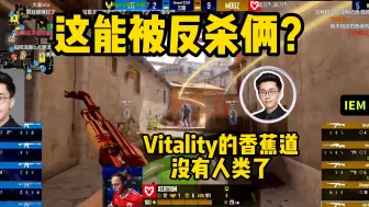 Télécharger la video: vitality没有人类了！flamez被切枪后的xertion反杀，然后apEX一个大跳被混死；玩机器：赛前预演实现了，vitality香蕉道果然被打爆了