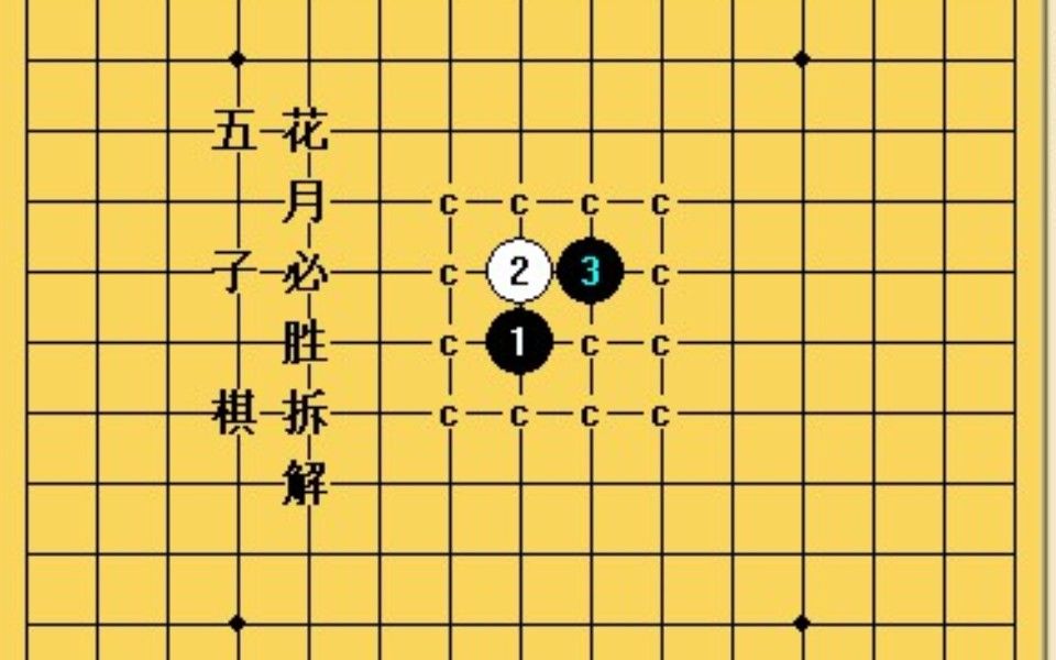 【五子棋必胜】花月全拆解哔哩哔哩bilibili