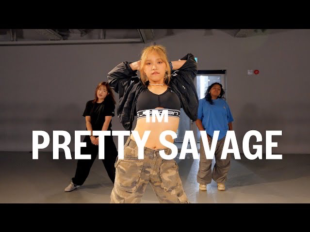 1m舞室|编舞课堂|blackpink - pretty savage / learners class