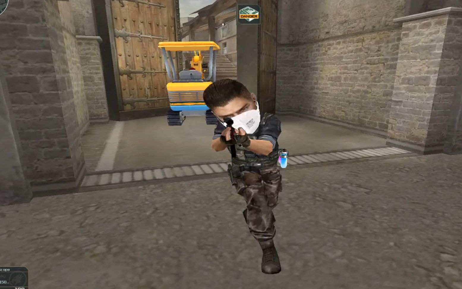 cf越南服:病情严重的今天,奥摩都带上口罩了,小伙伴也要注意啊!