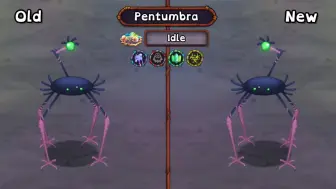 NEW Pentumbra Sounds - All Monster Sounds Comparison (My Singing Monsters)