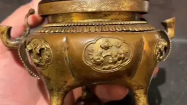 乾隆御制铜香炉-哔哩哔哩_Bilibili 乾隆御制铜香炉-哔哩哔哩_Bilibili