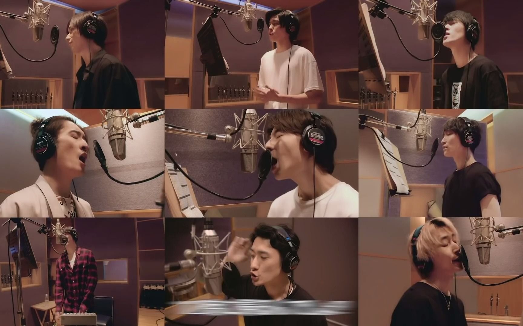 snow man「君の彼氏になりたい.」@ recording studio