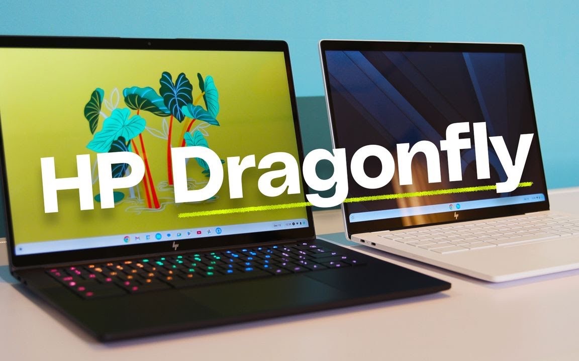 【The Verge/中英】惠普Dragonfly Pro: RGB灯, 1200尼特亮度, 还有奇怪的快捷键@白鲸字幕组哔哩哔哩bilibili