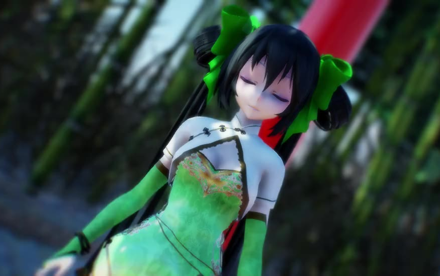 【王者荣耀mmd】【孙尚香】好想舔大小姐的旗袍啊【桃花旗袍】_哔哩
