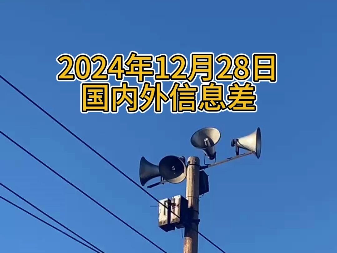 2024年12月28日信息差哔哩哔哩bilibili