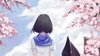 【板绘】步履阴晴的彼女，同人绘画，快学起来ba~~~