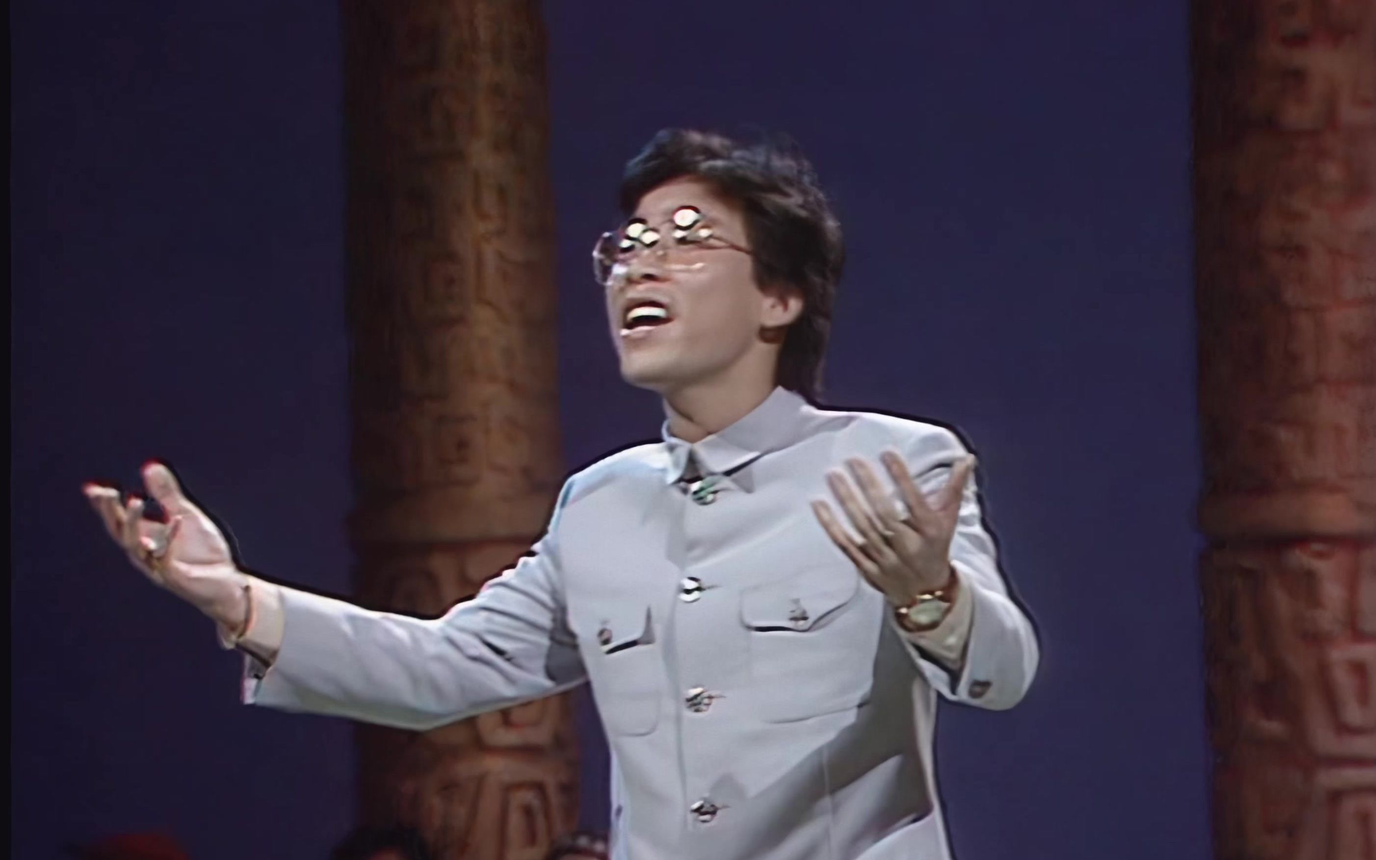 1984春晚 歌曲 乡间的小路 张明敏