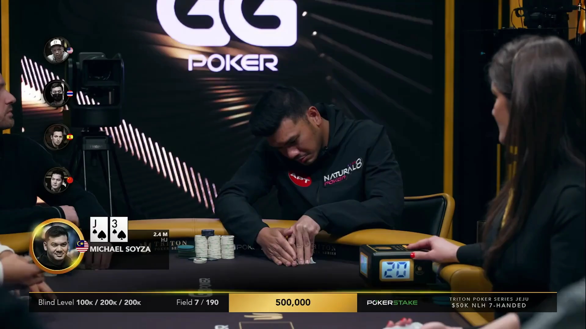 德州扑克-致敬我的偶像phil-ivey!你打的已经很好了!