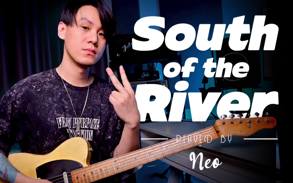 [图]用吉他弹键盘solo是什么效果？South of the River（Cover）