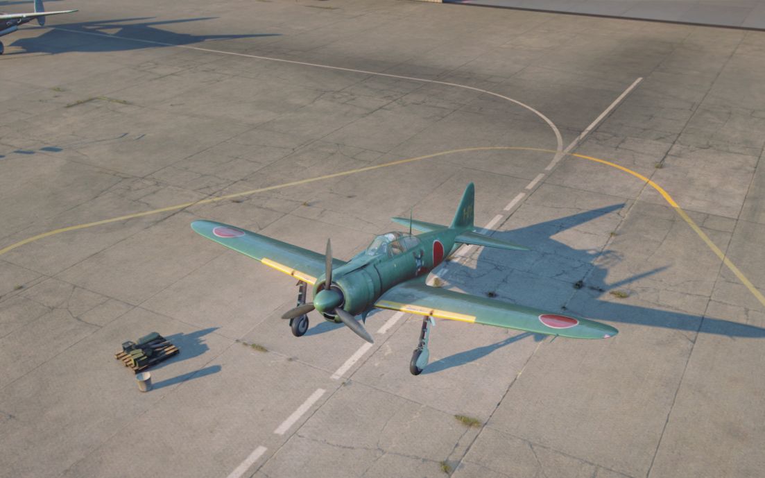 战机世界20美服娱乐日系5级轻战零战21型