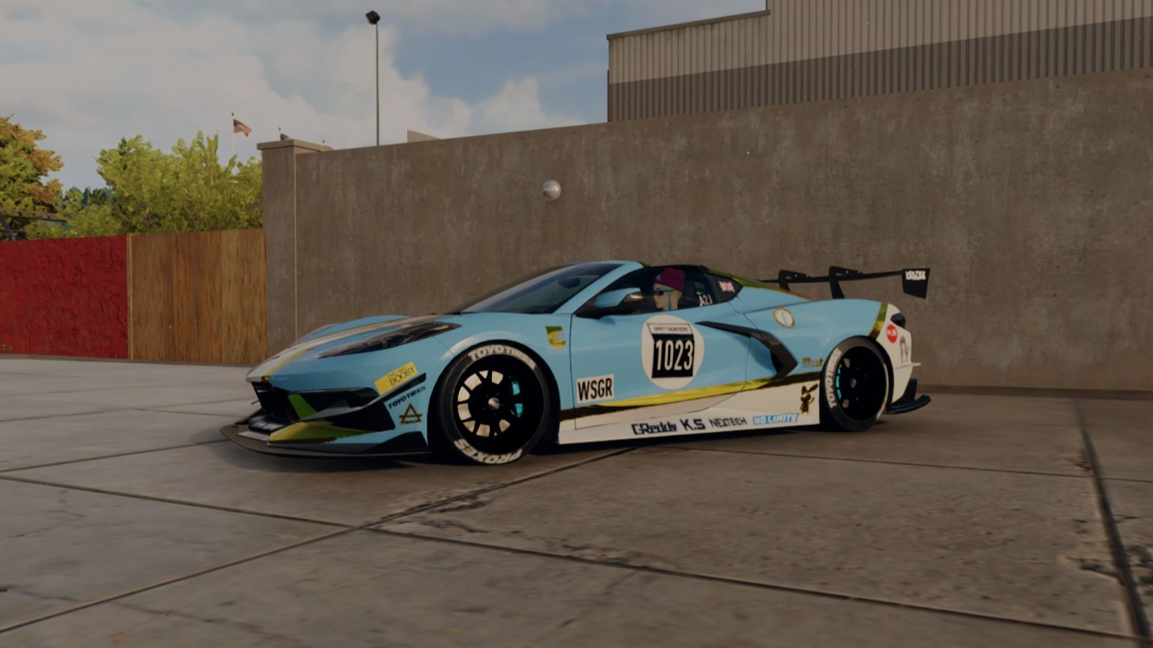 need for speed64 unbound 科尔维特c8试跑