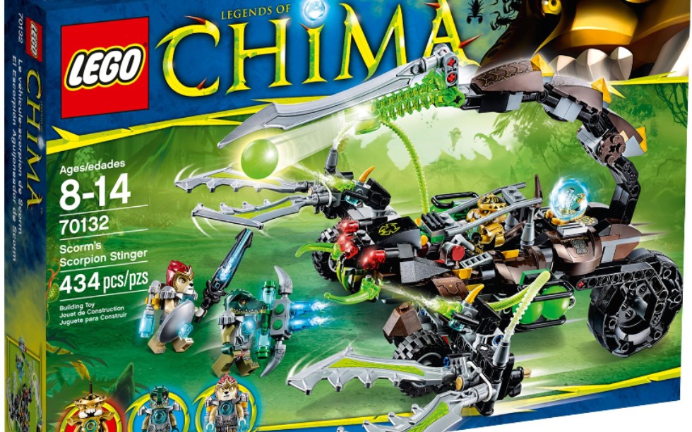 乐高 气功传奇 70132 蝎斯狂的毒刺战车 速组评测