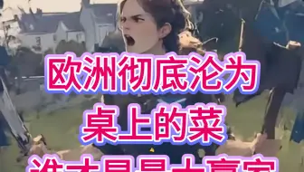 欧洲彻底沦为桌上的菜，谁才是最大赢家？