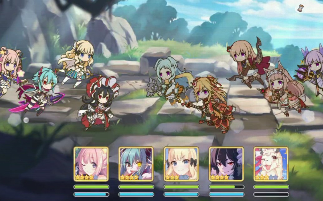 《公主连结》在羊驼入场前结束战斗会发生什么.