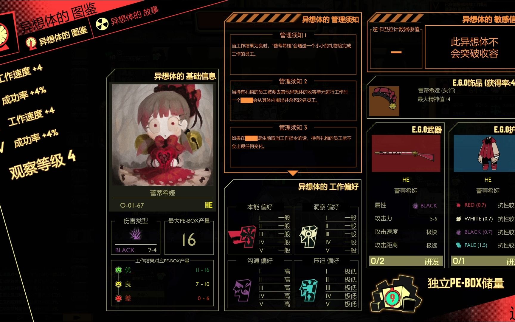 【脑叶公司】这游戏怎么这么多病娇 ·day8-9